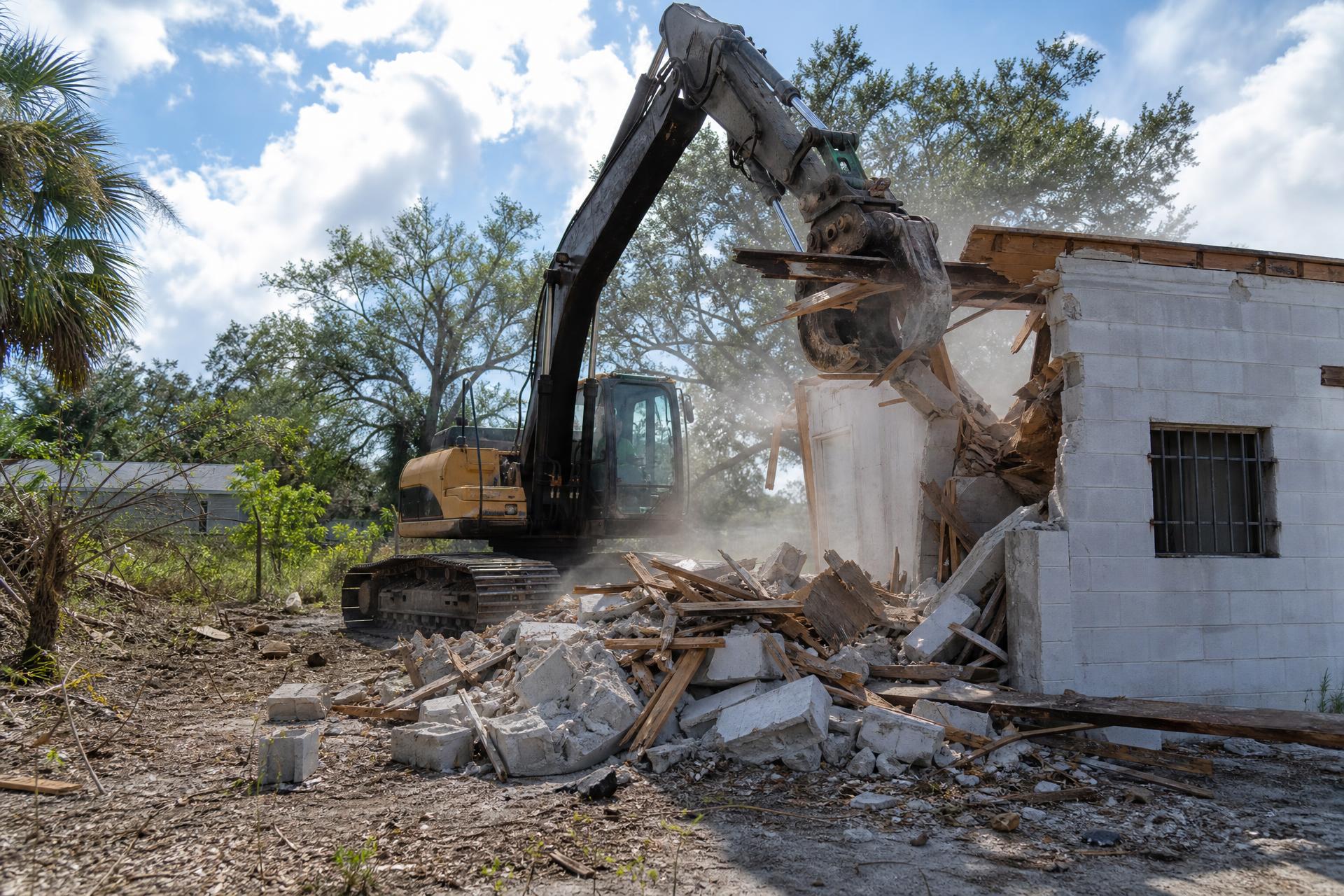 Demolition by AllStar Land Clearing